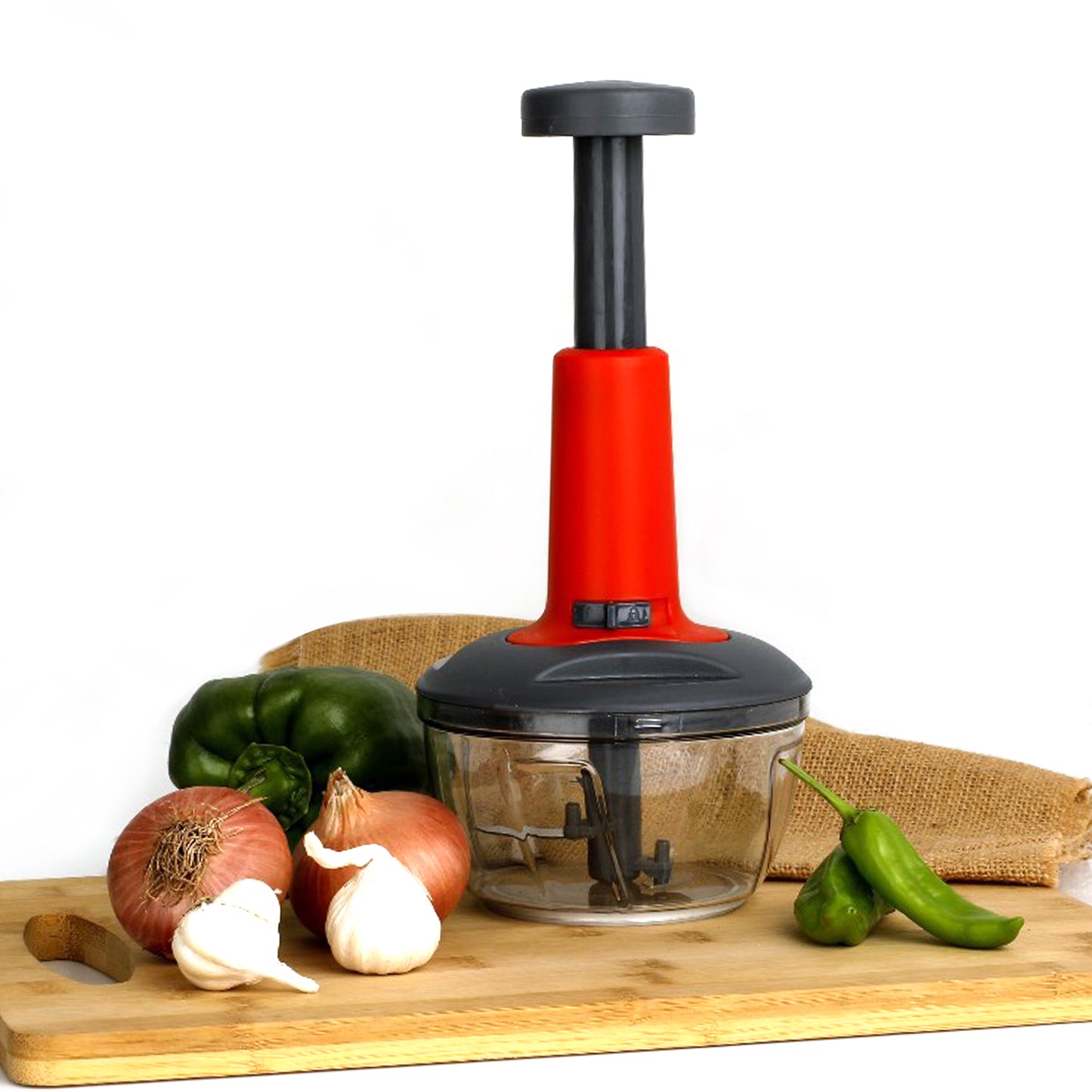 Matte Finish Manual Hand Press Chopper