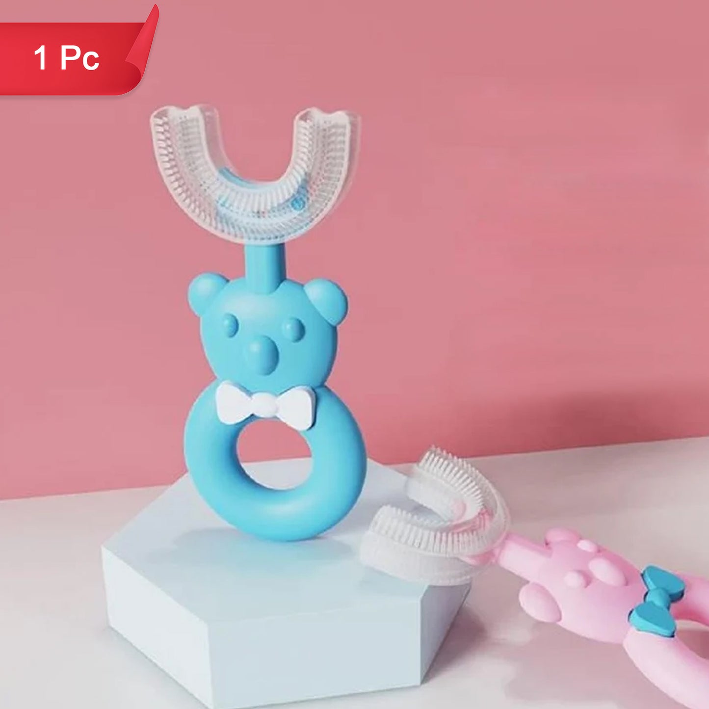 Baby Bear U-shaped Toothbrush (1 Pc)