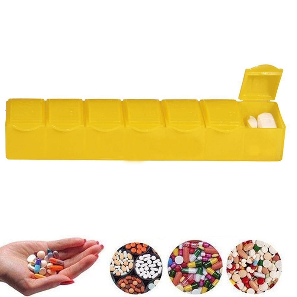 7 Days Medicine Pill Storage Box