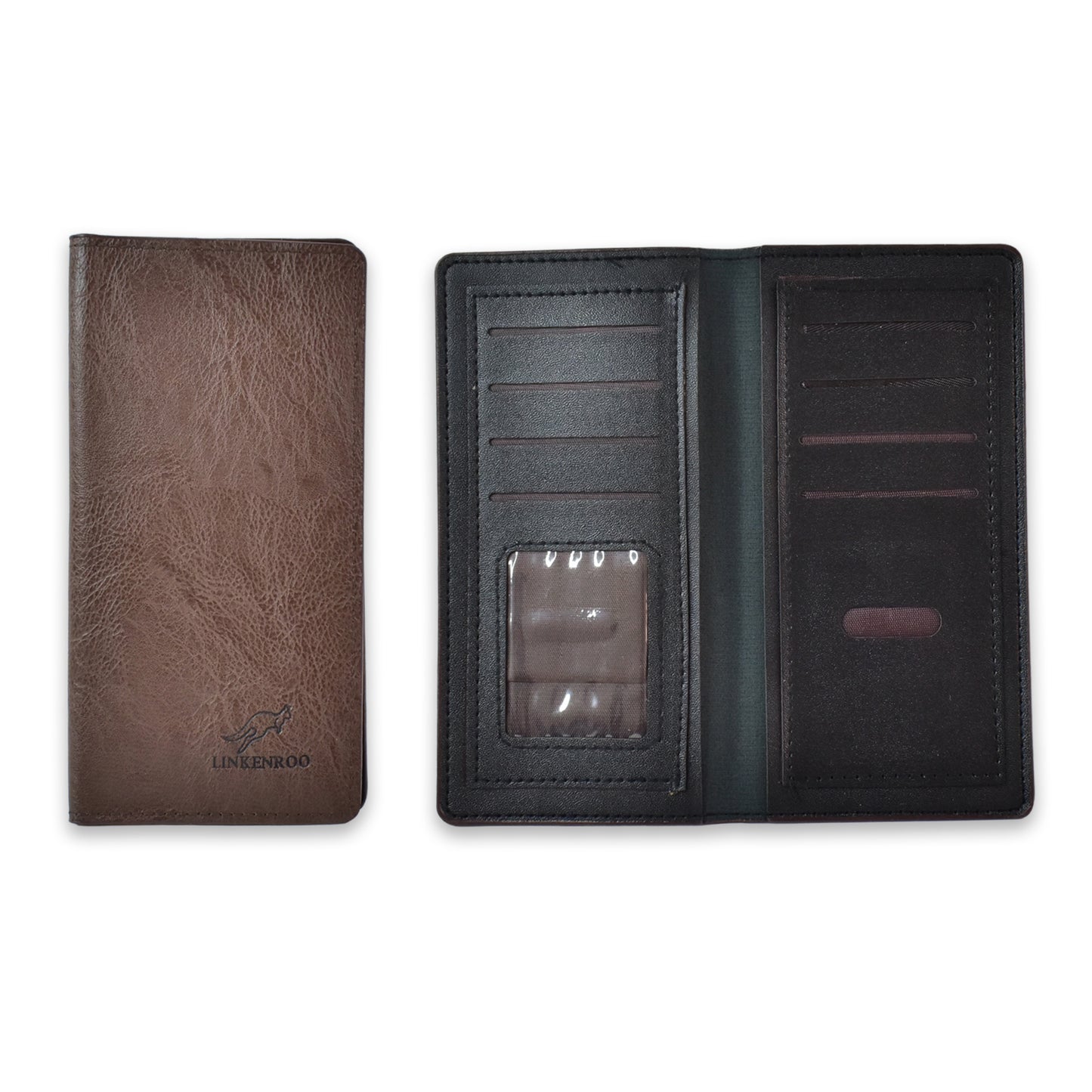 Premium Multi-compartment Travel Document Holder And Card Organizer Wallet (1 Pc)