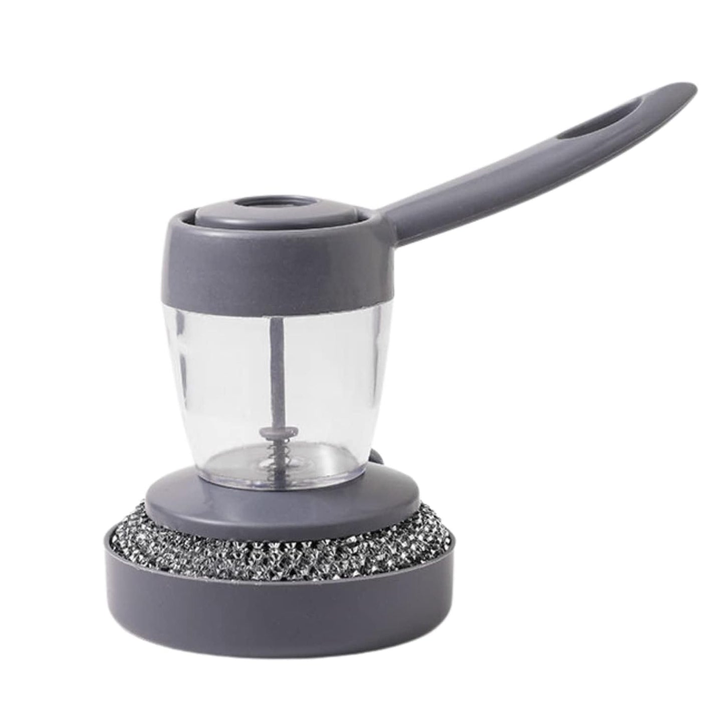 Handheld Soap Dispenser With Scrub