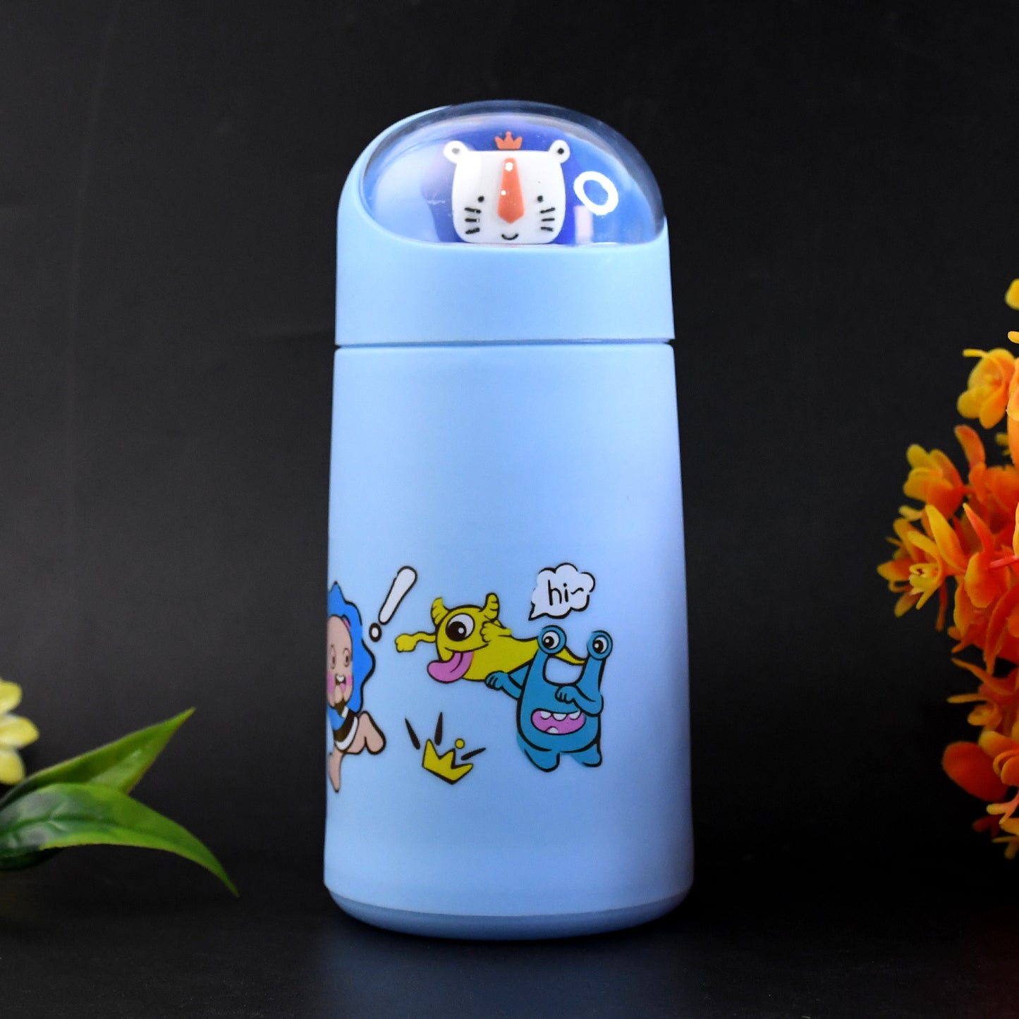 Cartoon Glass Water Bottle 350ml