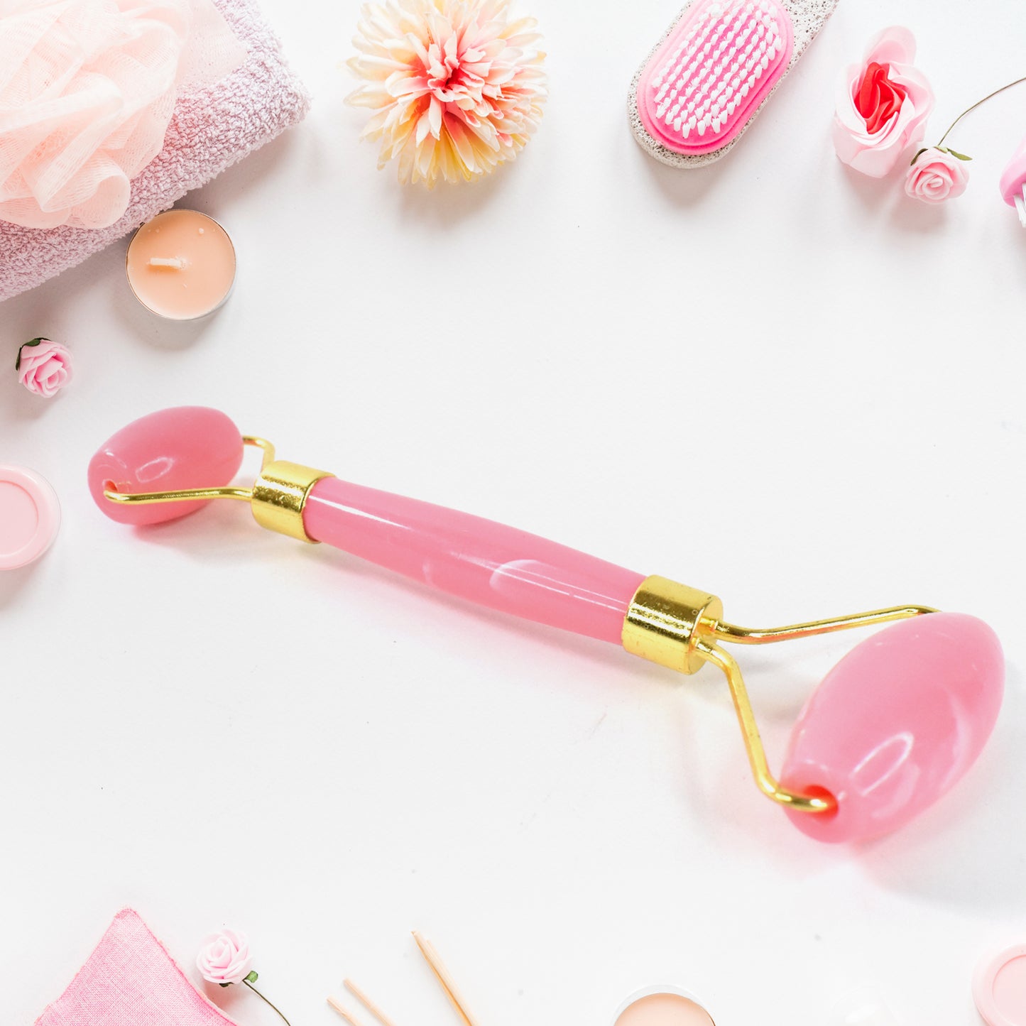 Double Ended Smooth Facial Massage Rollers (1 Pc Mix Color)
