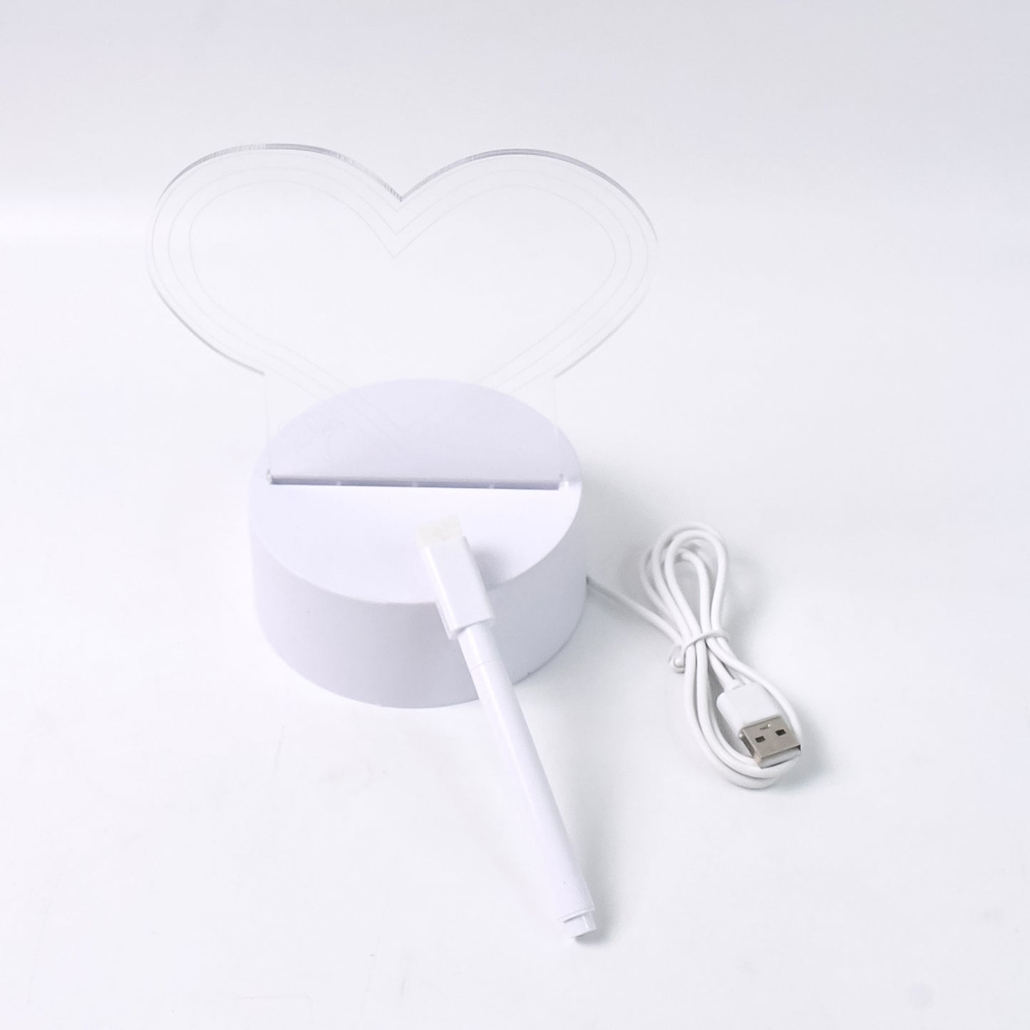 3D Acrylic Decorative Lamp With Pen