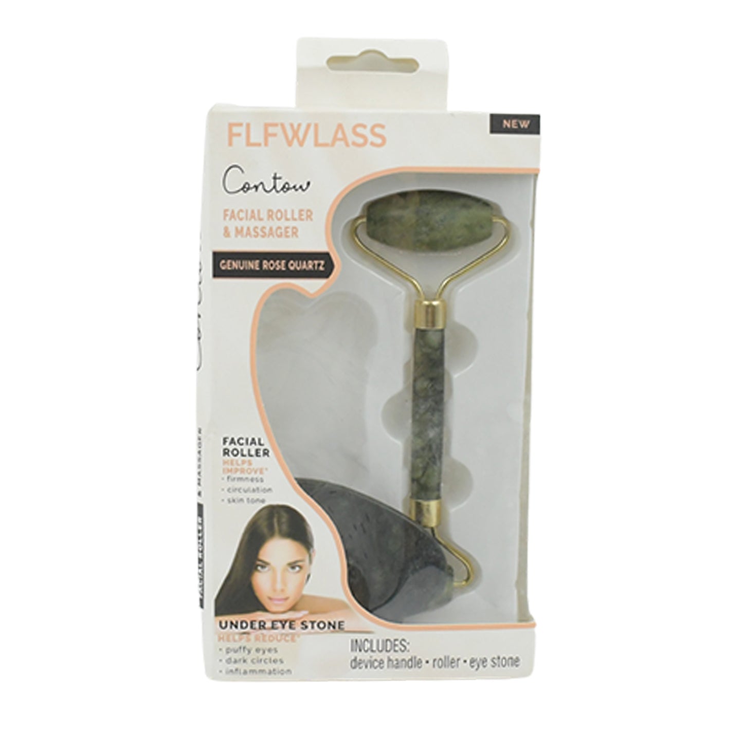 Gua Sha Stone And Jade Roller Face Massager
