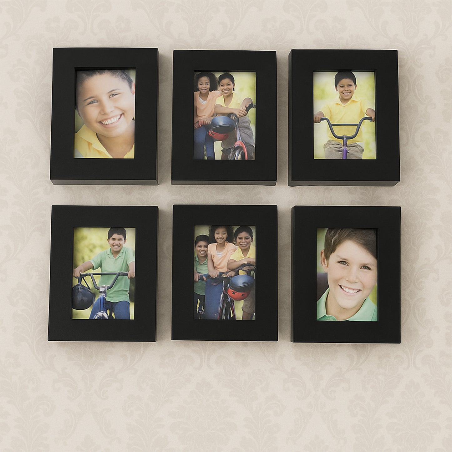 Premium Black Photo Frame Set 12 Pcs