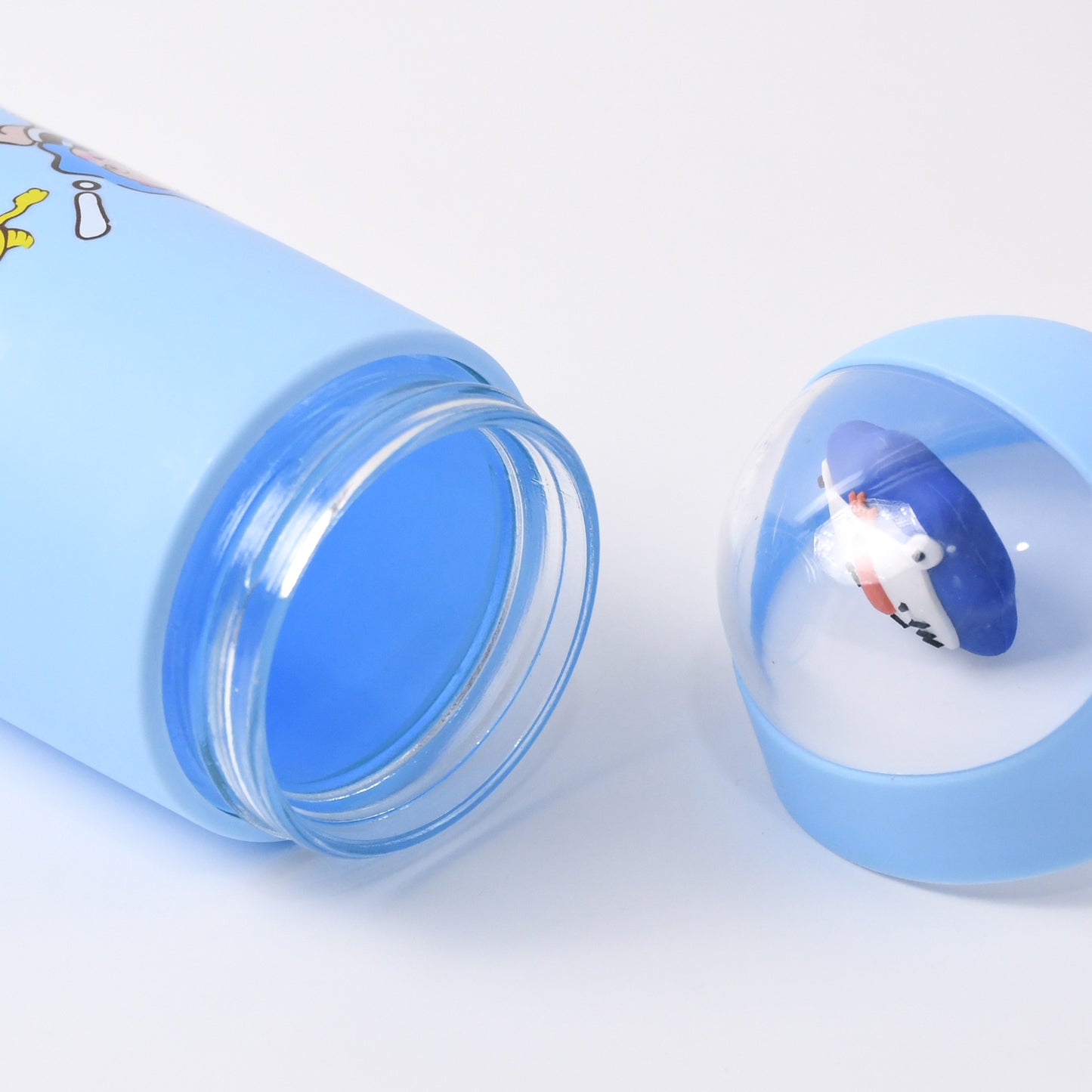Cartoon Glass Water Bottle 350ml