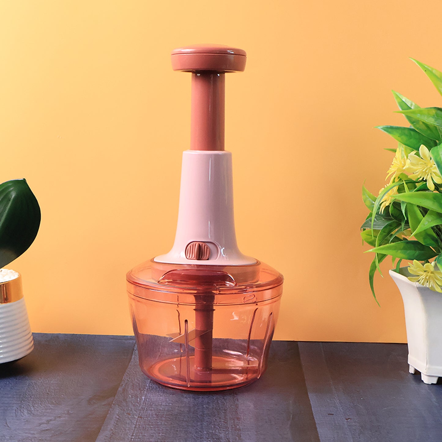 Apex Smart Manual Vegetable Chopper With 800 Ml Capacity