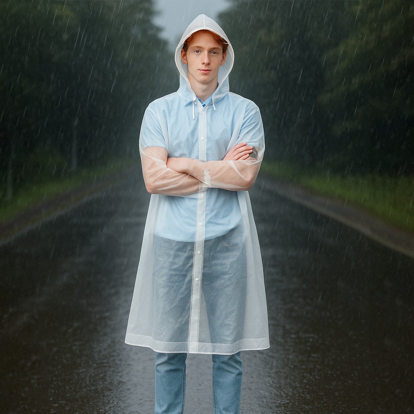 Eva Portable Rain Coat
