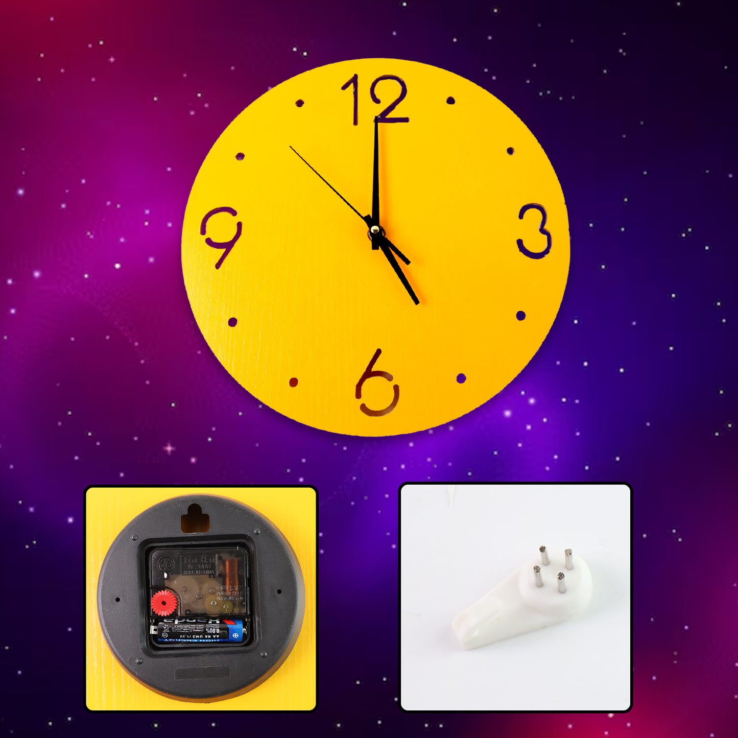 Modern Minimalist Wall Clock For Home Office Decor (1 Pc)