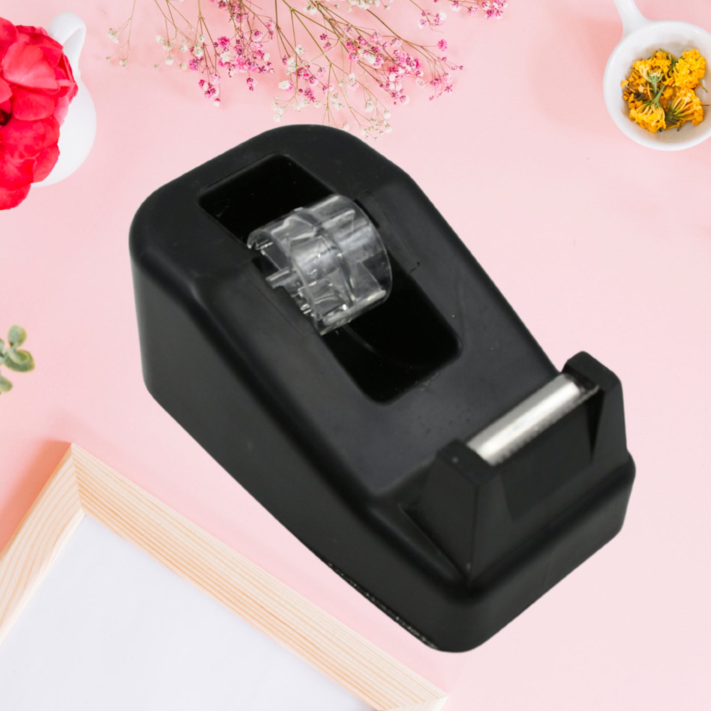 9515 Plastic Tape Dispenser Cutter For Home Office Use Tape Dispenser For Stationary Tape Cutter Packaging Tape (1 Pc 237 Gm)
