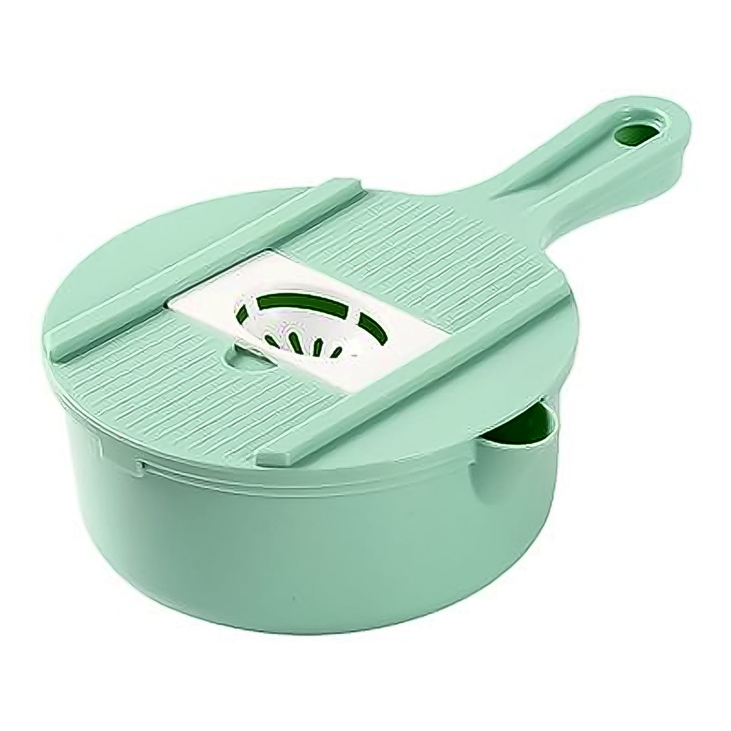 6 In 1 Vegetable Chopper with Drain Basket