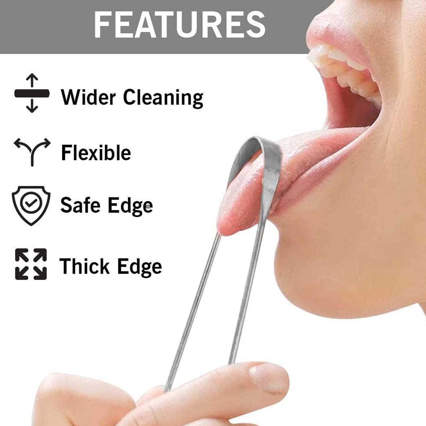 Tongue Cleaner For Kids & Adults