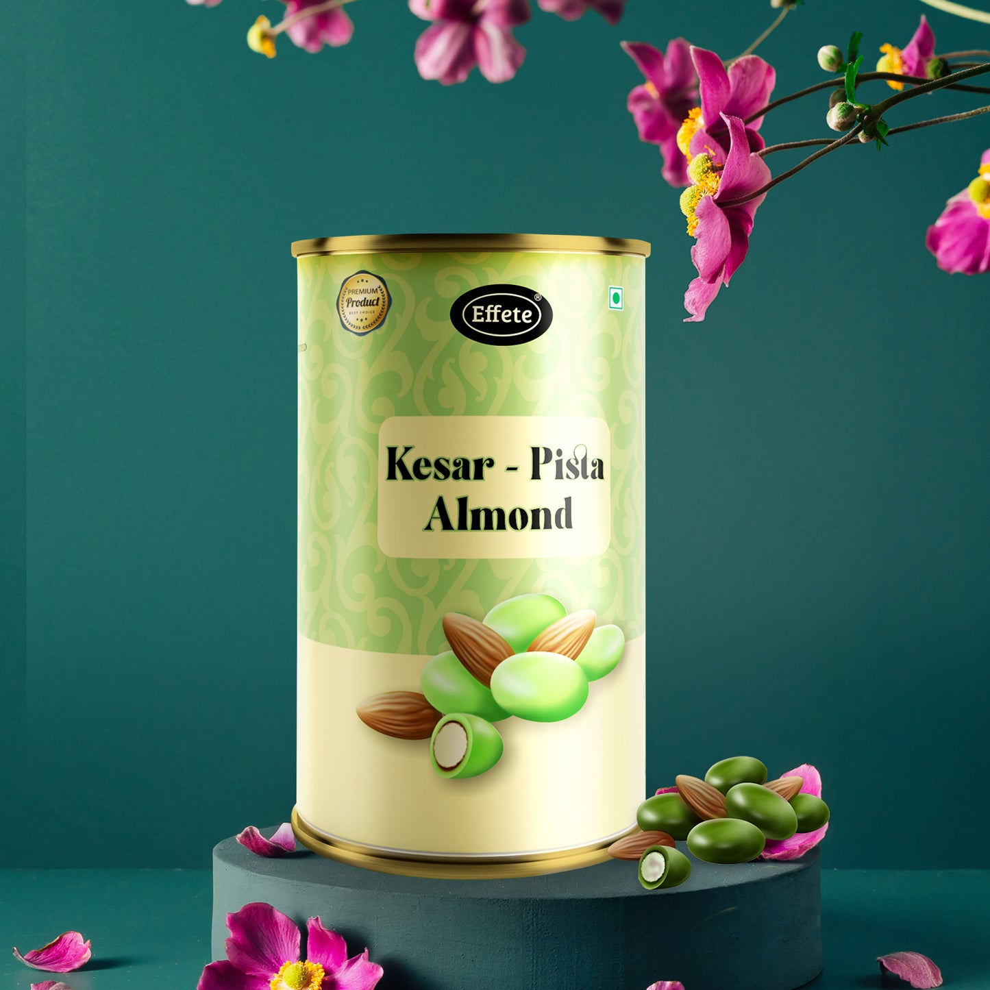 Kesar-Pista Almonds Chocolate (96 G)