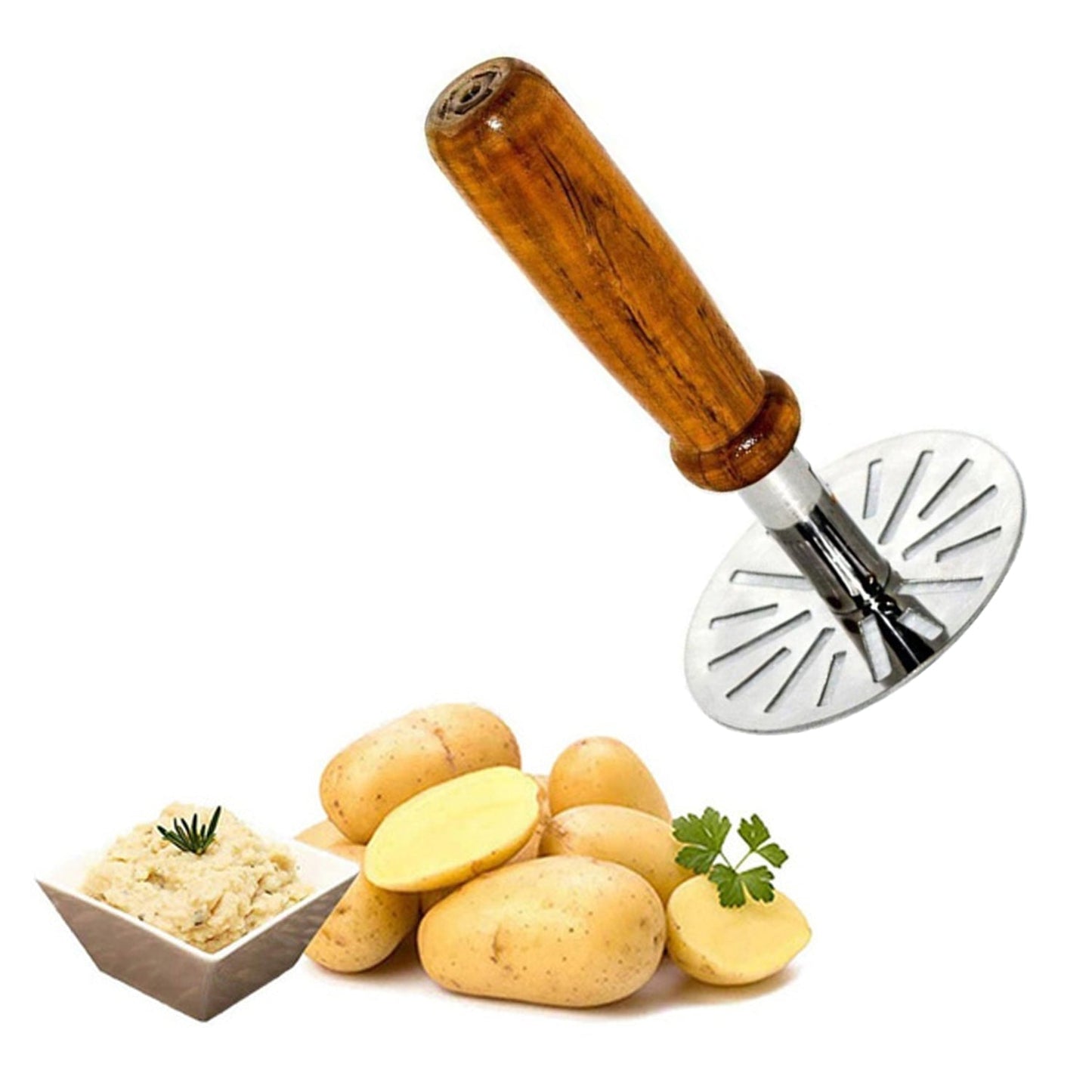 Stainless Steel Pav Bhaji Masher