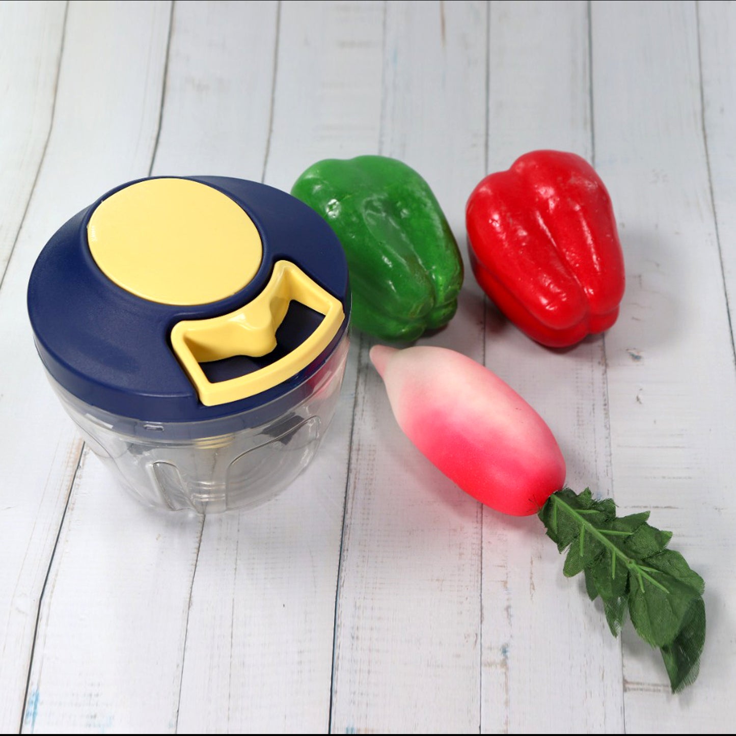 Pull Chopper With 4 Blades (650ml)