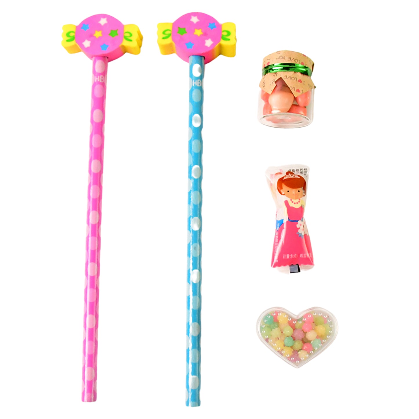 Candy Design Pencil Set (1 Set )
