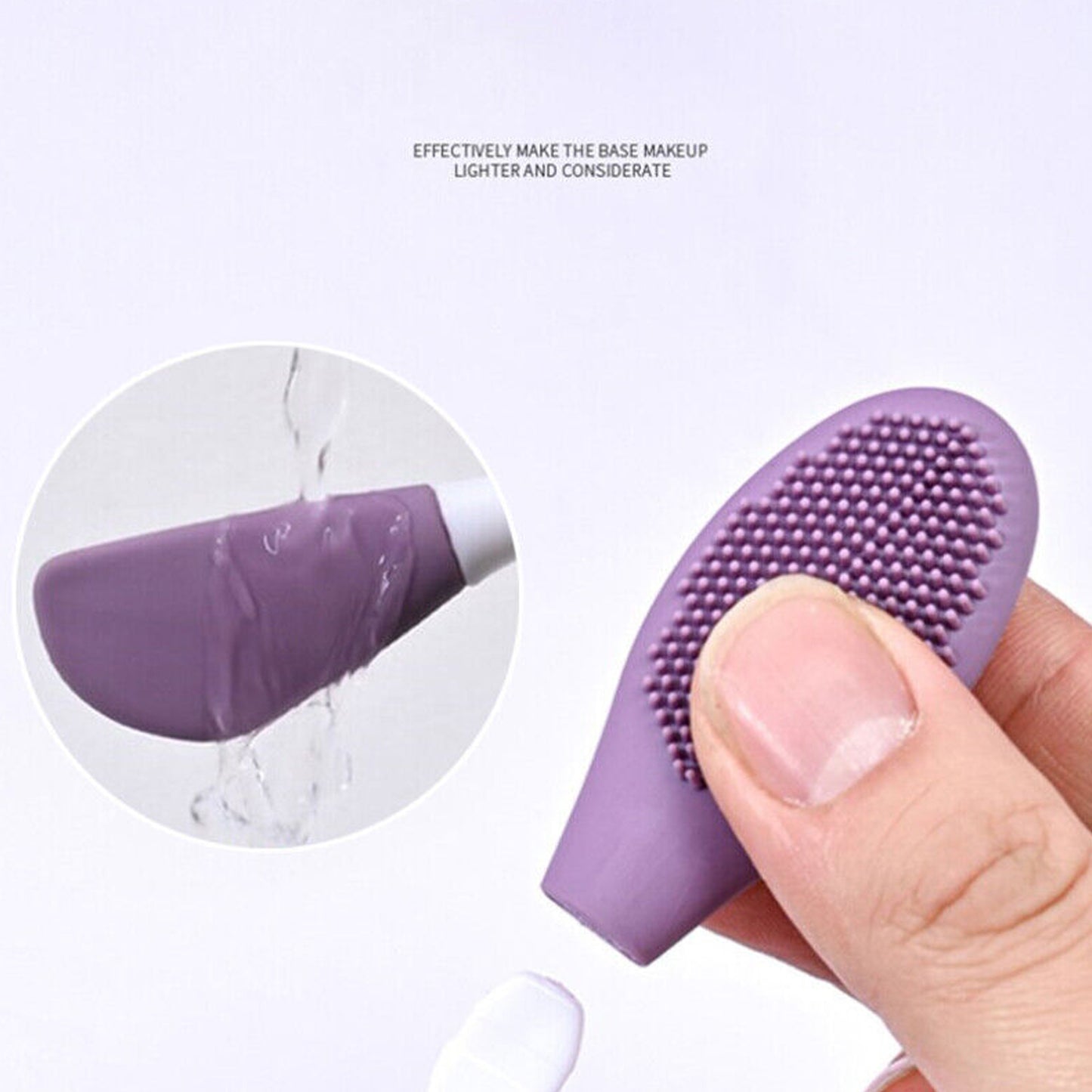 Double-headed Silicone Mask Brush & Face Cleansing