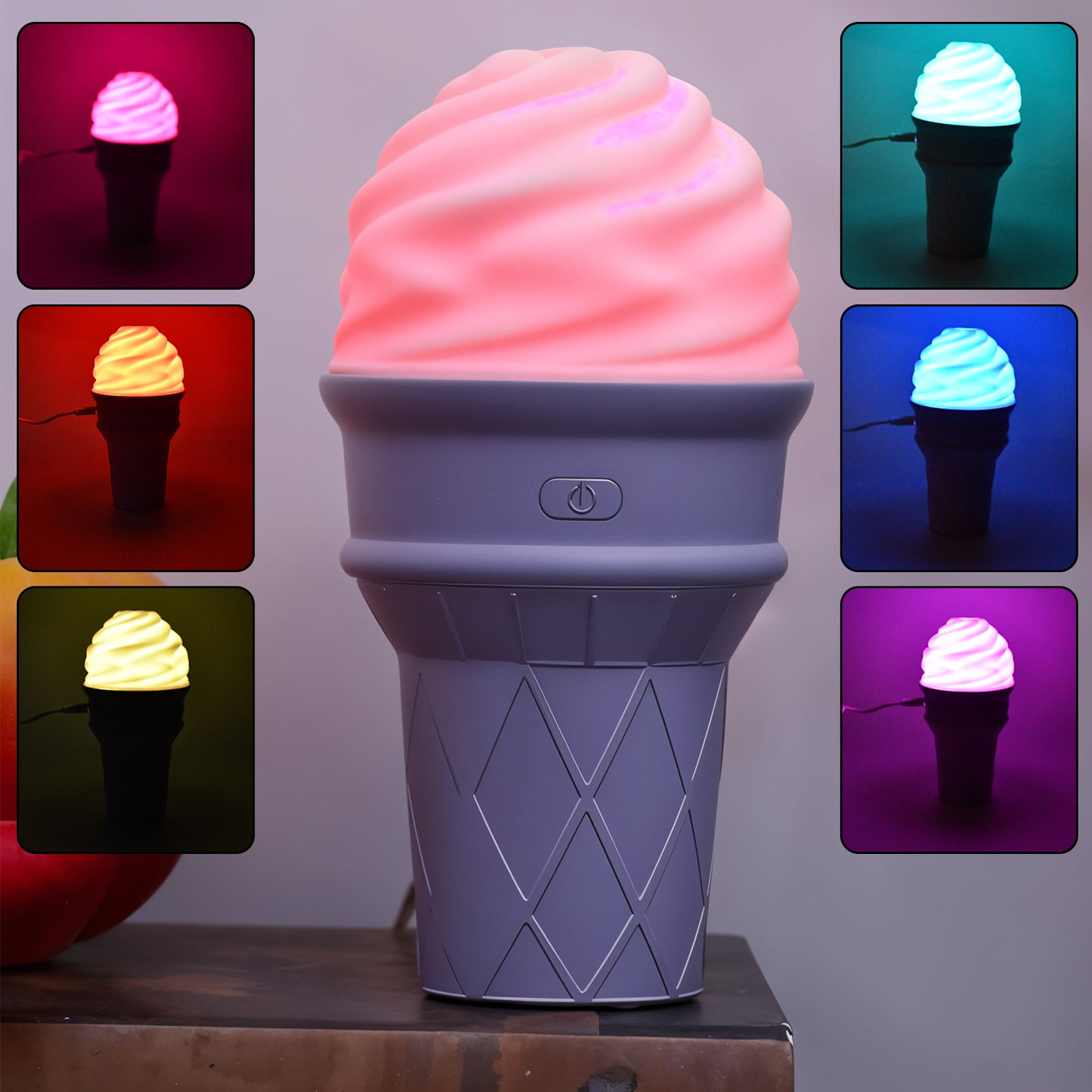 Ice Cream Cone Shape Air Freshener Humidifier