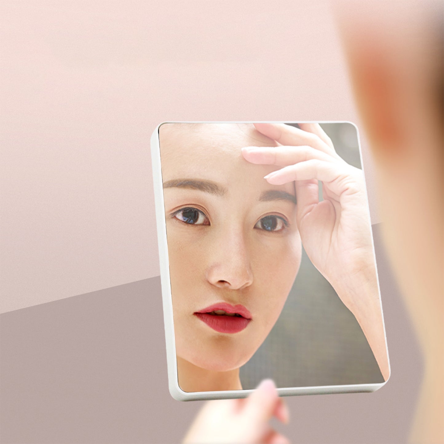 LED Magic Mirror With Hidden Photo Frame (1 Pc)