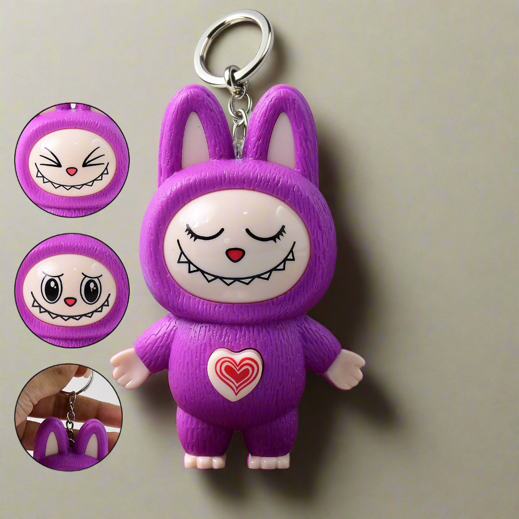 Face Changing Toy Keychain (1 Pc)