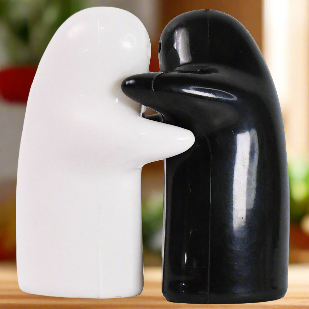 Ceramic Salt And Pepper Seasoning (2 Pcs Set)