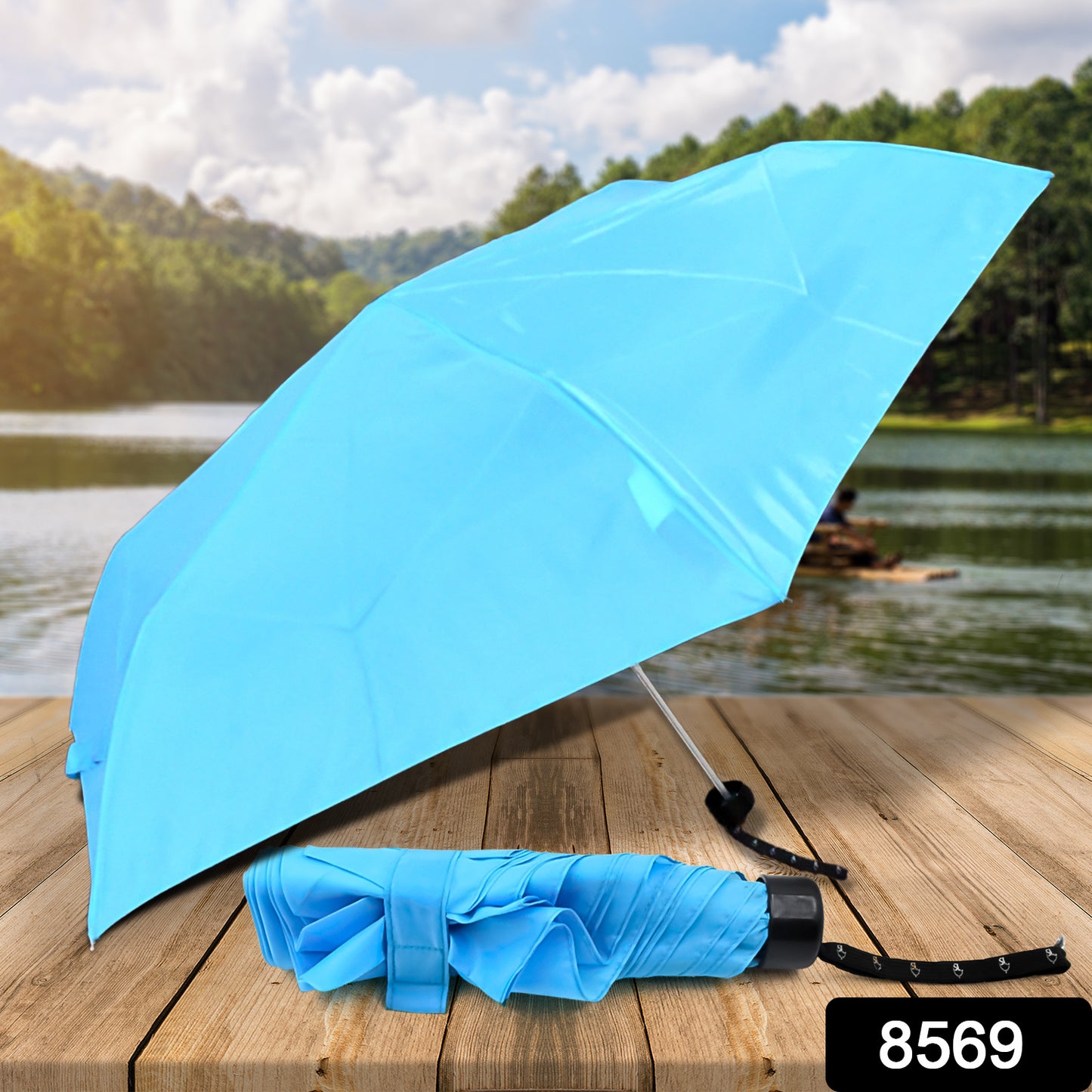 3-foldumbrella Summer Sun And Rain Protectionfoldable Cute Umbrella Uv Protection Rain Sun Umbrella Travel Accessories Umbrella For Children Girls And Boys (1 Pc)