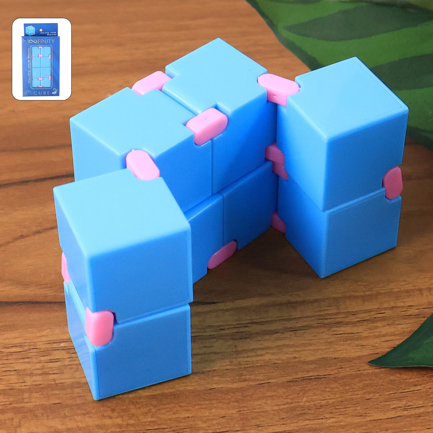 Infinity Cube Fidget Toy Stress Relief Hand Puzzle For Kids Adults 1 Pc