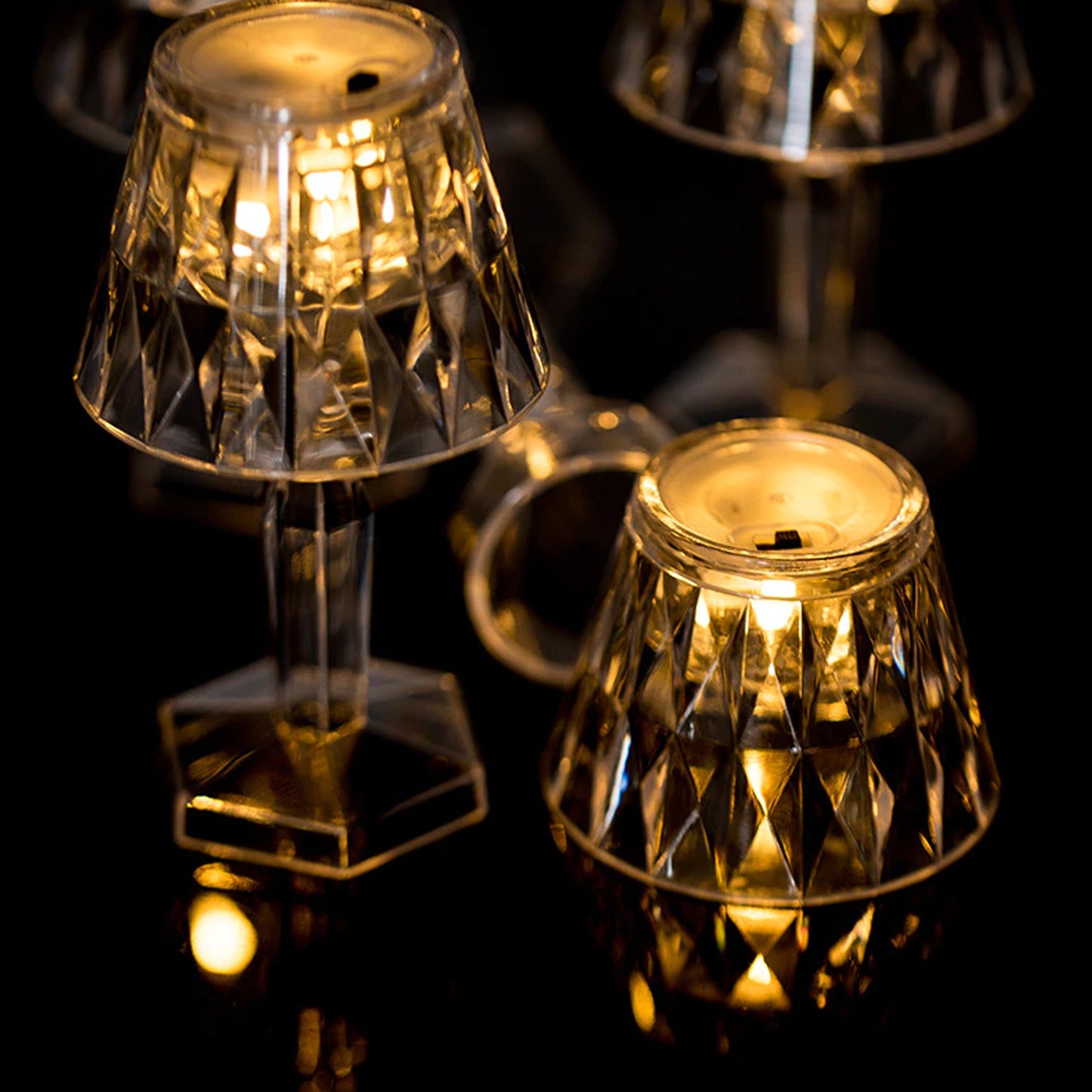 Mini Crystal Table Lamp