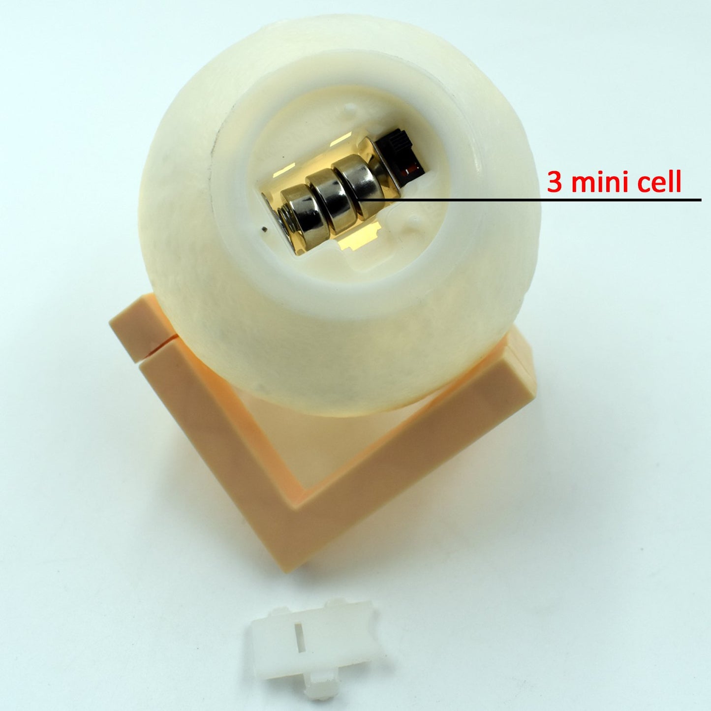 3D Power Moon Lamp With Touch Control Adjust Brightness