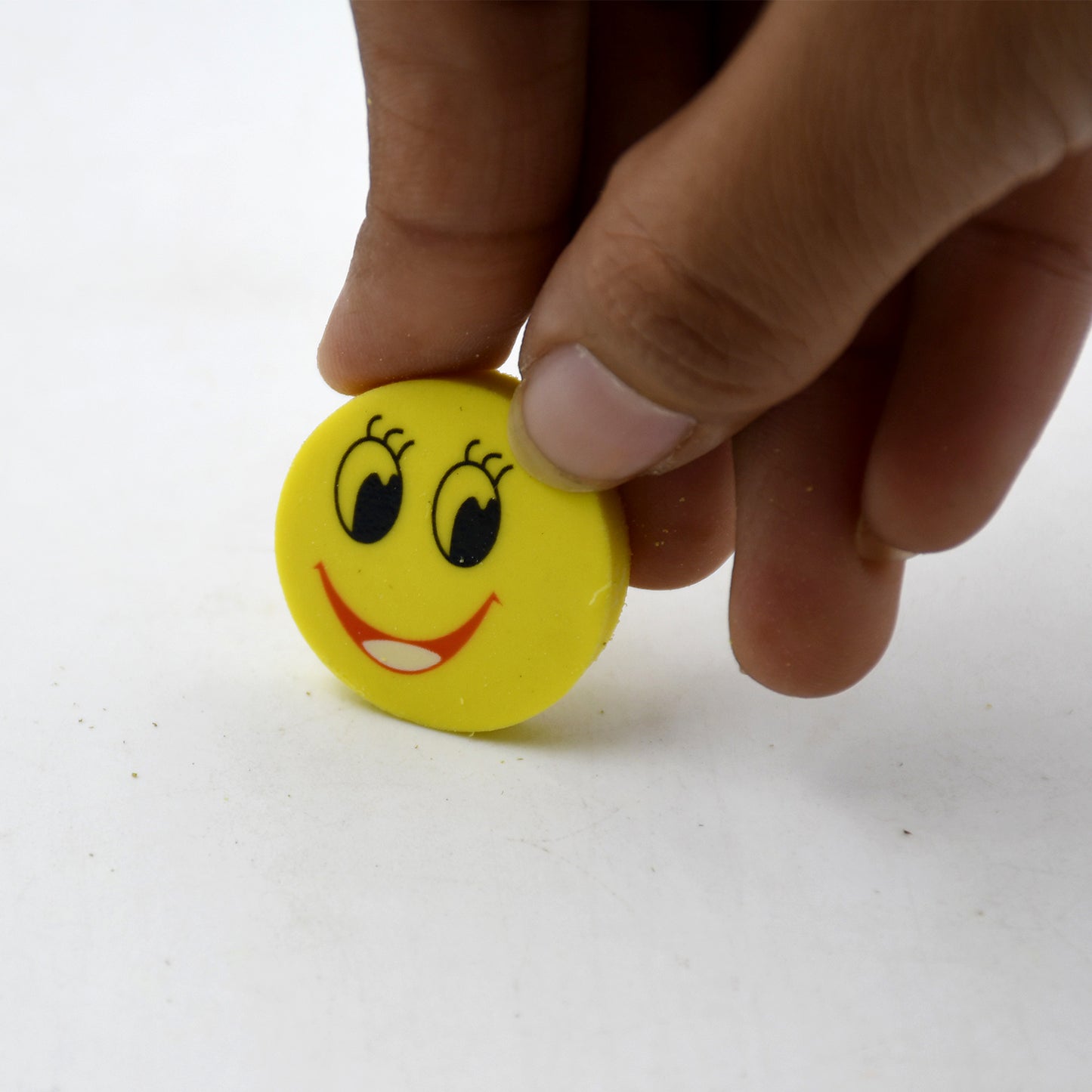 Cute Smile Emoji Erasers(4pc Set)