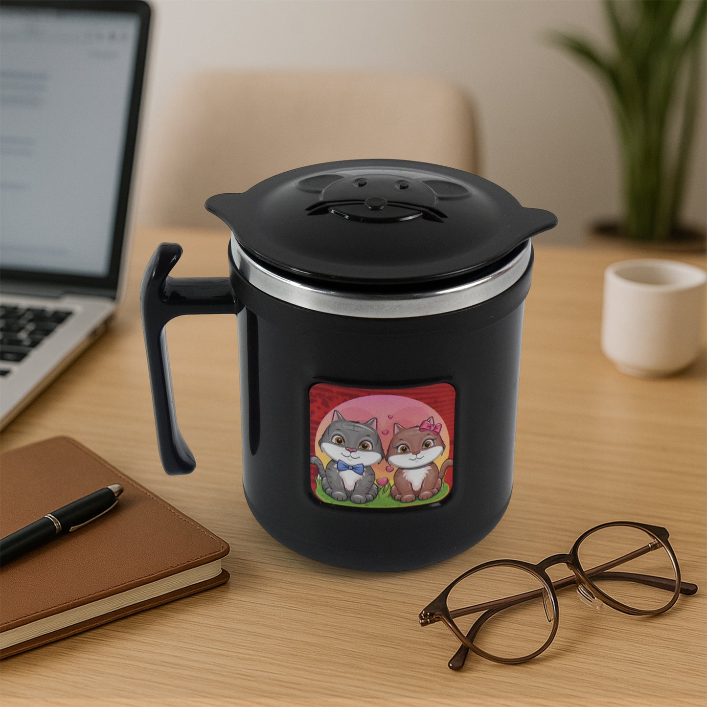 Apex Cute Cat Stainless Steel Insulated Mug