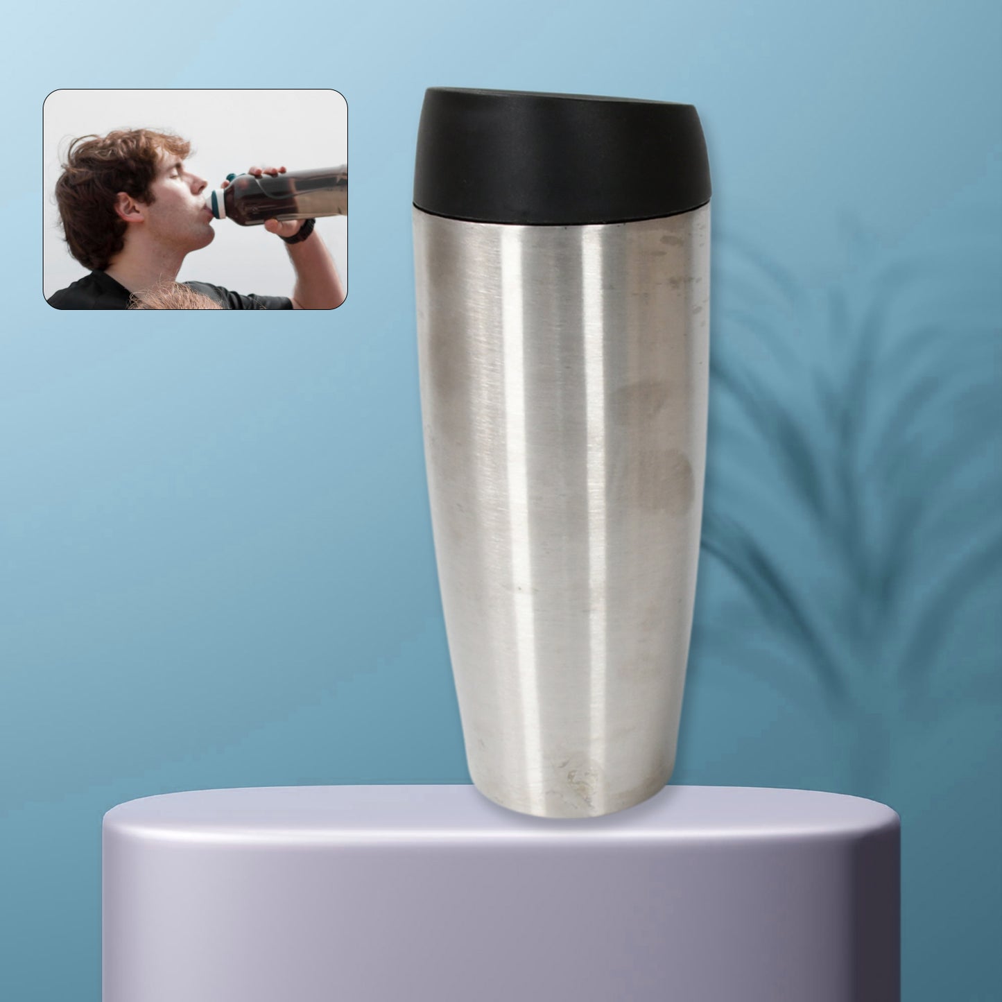 Stainless Steel Vacuum Insulated Coffee Cups (850 ml)
