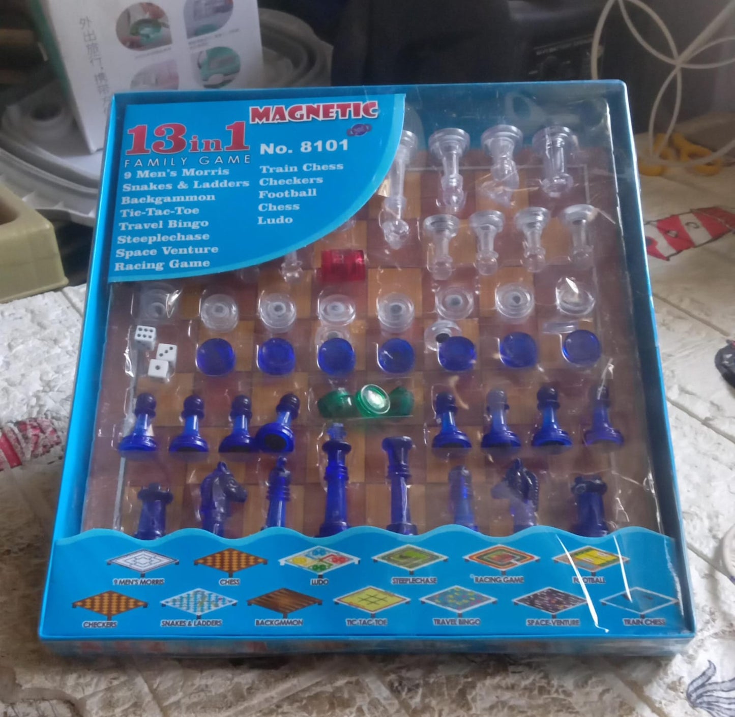 13 in 1 Family Board Game Set