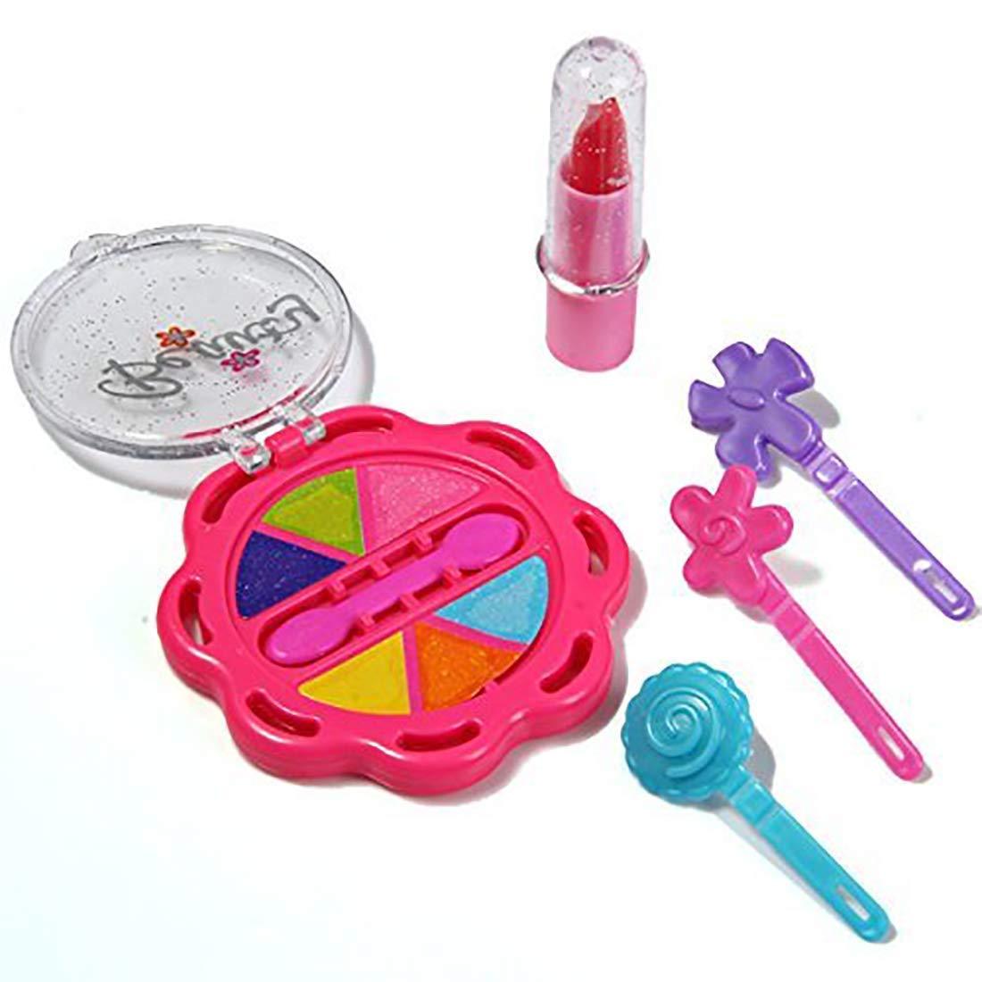 Make Up Set For Kids Girls With Fold-able Suitcase (Multicolour)