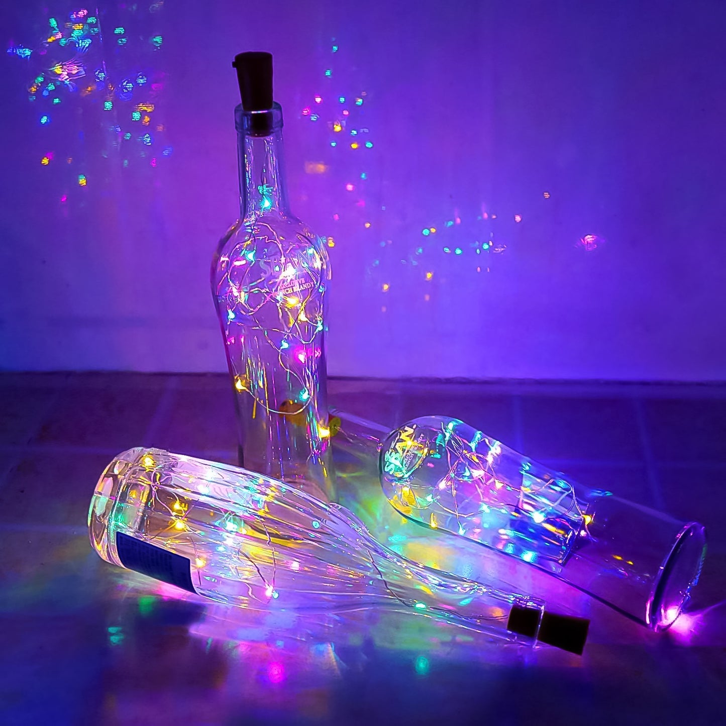 Wine Bottle Cork String Light (Multicolor Light 5Pc)