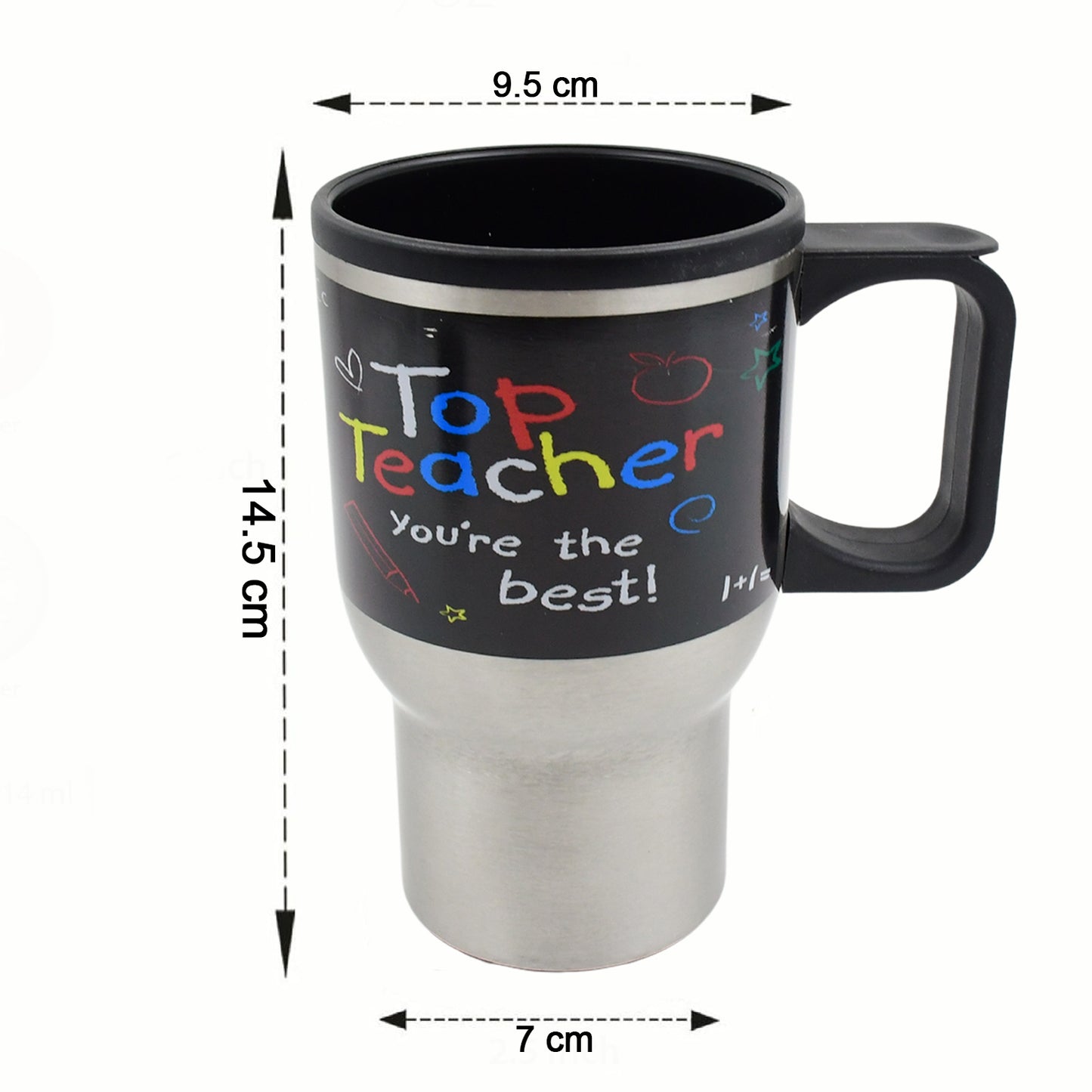 Stainless Steel Vacuum Glass Insulated Glass Coffee Mug