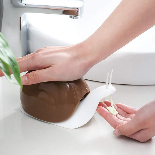 Portable Snail Shape Liquid Soap Dispenser (1 pc)