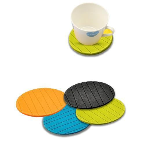 Silicone Cup Mat Coaster (6 Pcs)
