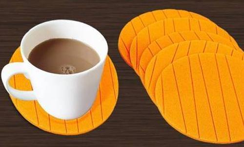 Silicone Cup Mat Coaster (6 Pcs)