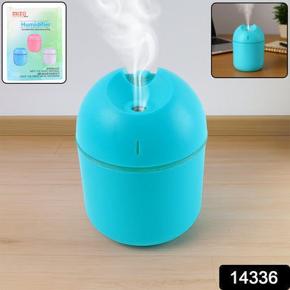 Blue Usb Mini Air Humidifier For Home  Office (1 Pc)