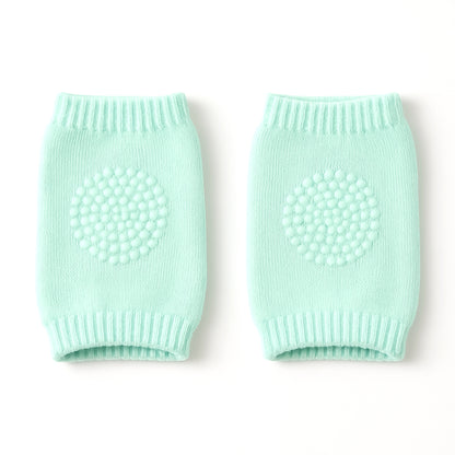 Toddler Wool Knit Knee Guard (Mint Green)