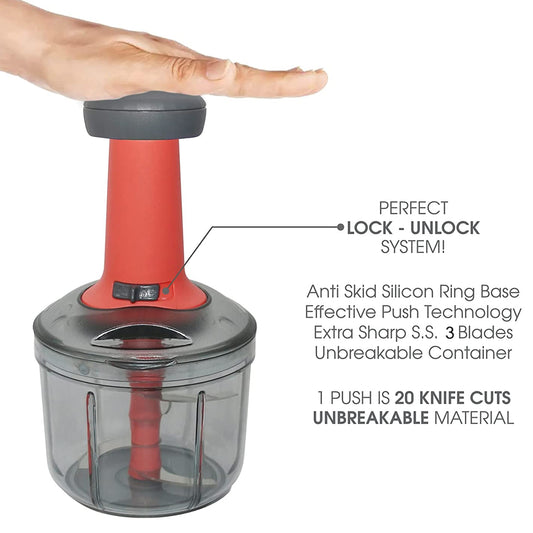 Matte Finish Manual Hand Press Chopper