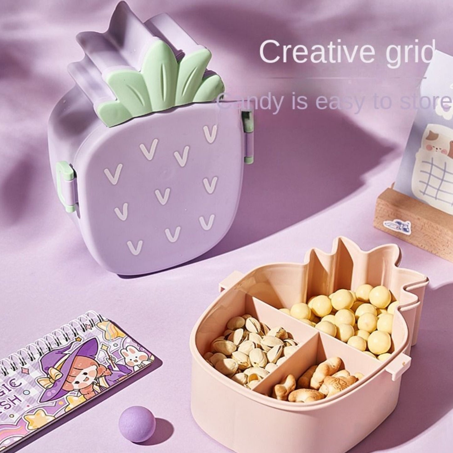 Kids Lunch Box With Spoon & Fork