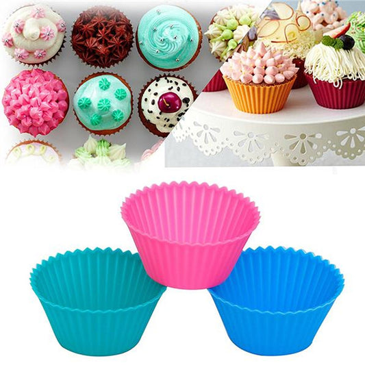 Silicone Cupcake Mould 6pcs Set