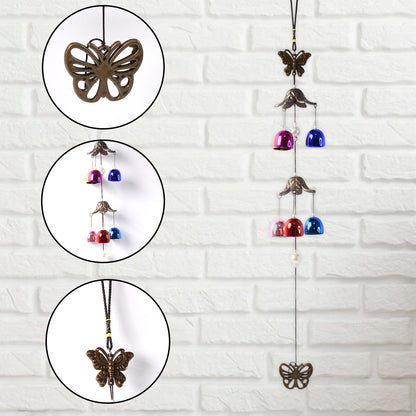Decorative Outdoor Hanging Dragonfly Wind Chime (1 Pc)
