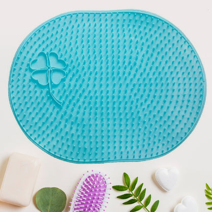 Silicone Bath Massage Cushion With Suction Cup