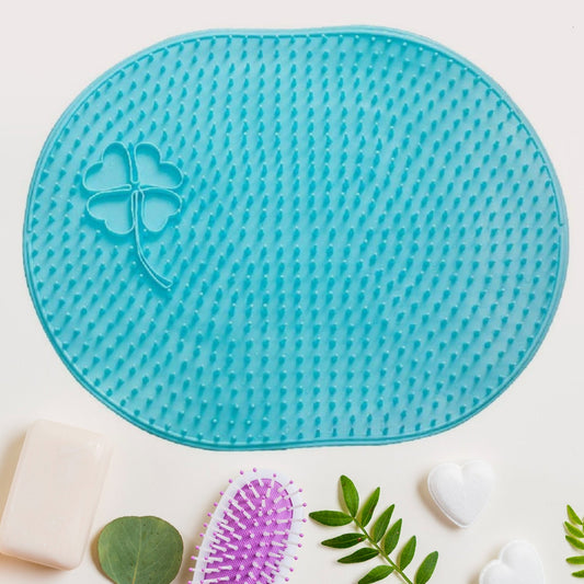 Silicone Bath Massage Cushion With Suction Cup