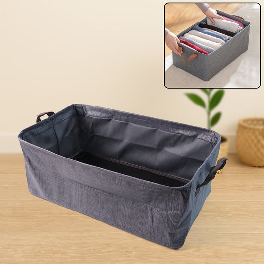 Foldable Cloth Storage Organizer With Handles