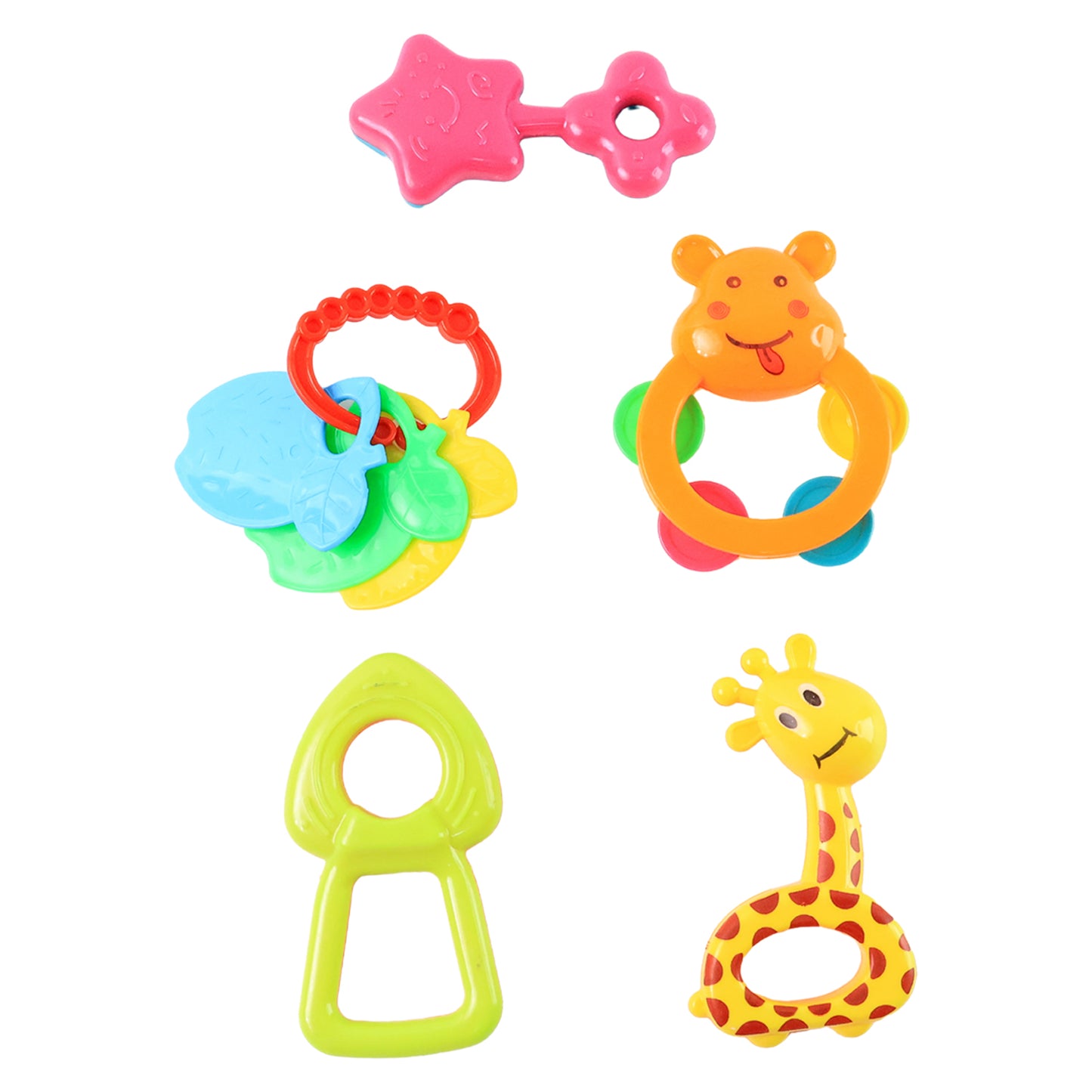 Baby Rattle Toys (5 Pcs Set)